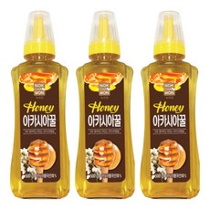 NOKCHAWON 綠茶園 洋槐蜜, 500g, 3個