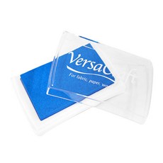 VersaCraft 月貓 布用印台 大, VK-119 天藍色, 1個