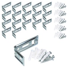 Kotech 窗簾托架 大 3p 組, 混色, 6套