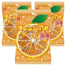 Pine 柳橙糖 柳橙味糖果, 3個, 110g