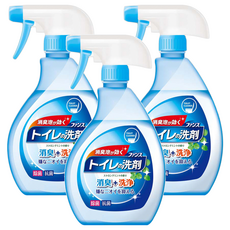 第一石鹼 馬桶清潔噴霧泡, 除臭抑菌, 薄荷香, 380ml, 3瓶