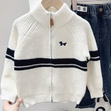 Bebemong Story 狗狗拉鍊針織外套