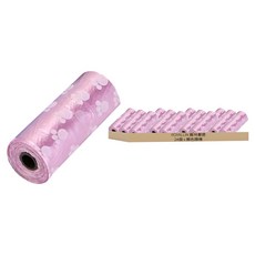 ROYALLIN 蘿林嚴選 寵物拾便袋, 澱粉基生物降解材料, 顏色隨機, 24個, 1組