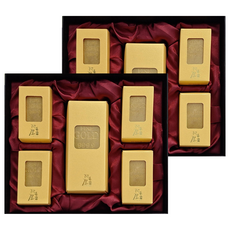 A TSAO HOUSE 阿皂屋 厚禮萬金禮盒 740g 2盒 (金條皂+金磚皂)