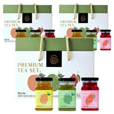 JEJU DAMUM 頂級茶 漢拏峰橘 250g + 青橘 250g + 五味子 250g 套組, 3套