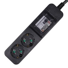 innol 高功率2孔延長線, 2.5m, 1個