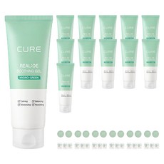 김정문알로에 큐어 리알로에 수딩젤 + 체험키트, 150ml, 12세트