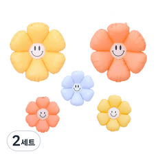 P&B UNITY 霧面馬卡龍微笑雛菊氣球組, 2套, 08