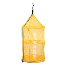 CAPTAIN STAG 鹿牌 吊掛餐廚籃, 橘色, 1個