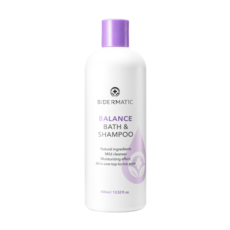 B:DERMATIC 2合1洗髮沐浴乳, 400ml, 1瓶
