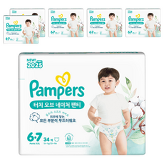 Pampers 幫寶適 Touch of Nature褲型尿布, 第6階段, 204片