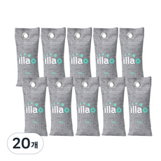 Illao 竹炭多用途除臭劑, 75g, 20個