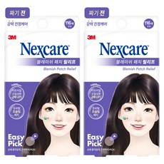넥스케어 3M 이지픽 블레미쉬 패치 릴리프 짜기전, 116개입, 2개