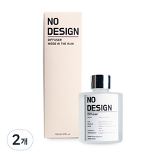 노디자인디퓨저, 우드인더레인, 150ml, 2개
