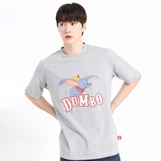 홀하우스 디즈니 플라잉 덤보 통기성 반팔 티셔츠