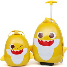 鯊魚寶寶造型後背包+行李箱