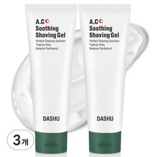 다슈 아크 티트리 수딩 쉐이빙 젤, 120ml, 6개