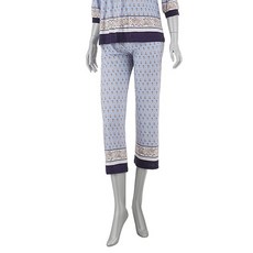 VENUS 女款滾邊細緻印花居家服修身下身