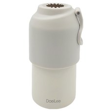 寶特瓶支架保冷杯 500ml, 1個, 奶油米色