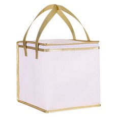 蛋糕保冰袋 雙層 10寸, 白金色, 2個