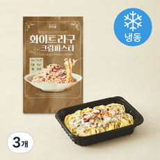 한우물 화이트라구 파스타 3개입 (냉동), 765g, 3개