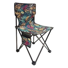 SC優選 加厚金屬楓葉 + 收納包 33 x 33cm 露營/野餐便攜折疊椅, 1個