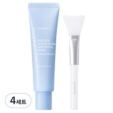 DR.PEPTI 胜肽水光緊緻面膜 60ml+矽膠刷具, 4套