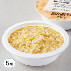루솔 2단계 7~9개월 바나나 단호박죽 이유식 210, 혼합맛(바나나/단호박), 180g, 5개
