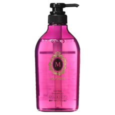 MA CHERIE 瑪宣妮 莓果珍珠洗髮精 蓬鬆感, 珍珠蜂蜜精華, 無矽靈配方, 清新莓果香, 450ml, 1瓶