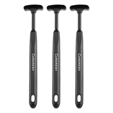 KAI 貝印 舌苔刷 KQ-0401 黑色, 3支, 9g