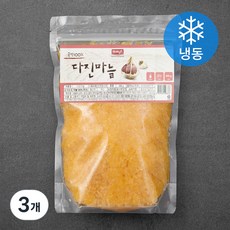 나무새 다진 마늘 (냉동), 600g, 3개