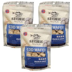 HAVSMAK 海夫默克 挪威鱈魚營養餅, 鱈魚, 80g, 3包