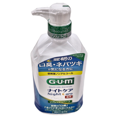 SUNSTAR 三詩達 G.U.M 夜間漱口水 清涼草本, 900ml, 1瓶