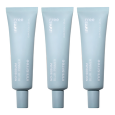 INNISFREE 無油無慮美肌飾底乳 25ml, 單色, 3條