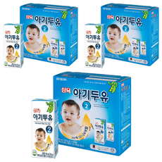 삼육두유 아기두유 2단계, 두유, 48개, 190ml