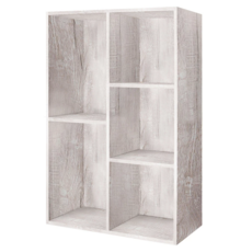 USEFUL DESIGN 悠室屋 五格收納櫃, 60.5 x 30 x 89.5cm, 白橡色