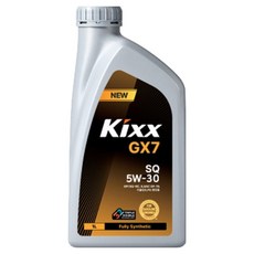 킥스 4행정 엔진오일 KIXX GX7 SQ 5W30, 1개, 1L