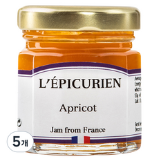 레피큐리앙 살구 잼, 50g, 5개