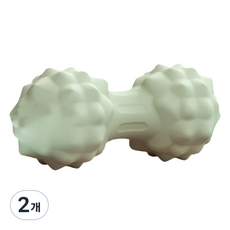 ACDI 伸展按摩 3D 4點式雙按摩球, 2個, 綠色