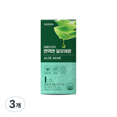 Dailycore Daily Core蘆薈果凍條 15條入, 300g, 3個