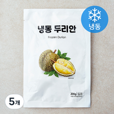 이안 두리안 (냉동), 5개, 200g