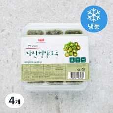 나무새 다진청양고추 (냉동), 400g, 4개