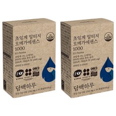 Dambaek Haru超臨界Altiji Omega 3精華素1000粒2個月2盒維生素D600IU 60粒, 30顆, 2盒