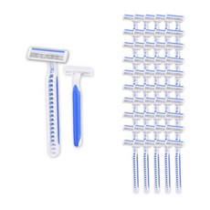 Biz-on 三層拋棄式刮鬍刀片, 1個, 50入