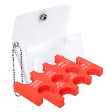 아펙토 동전지갑 2p + PVC 듀얼 투명파우치 세트