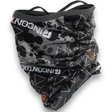 INCONTRO 拉絲圖案冬季高爾夫面罩, 三灰色, 1個