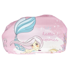 免充氣浮力手臂圈 紋紗布+浮力棉 美人魚款, 1個