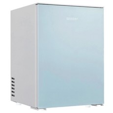 윈세프 무소음 미니 화장품냉장고 40L, 블루, WC-40D