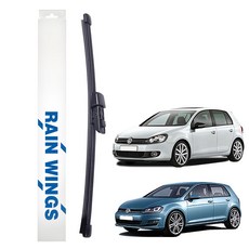 RAIN WINGS 後雨刷, 福斯 GOLF 第6代/第7代(MK6/MK7) 09年~17年, 1個