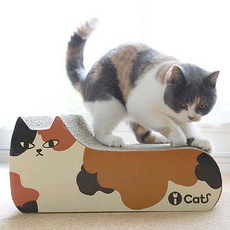 iCat 寵喵樂 傲嬌貓抓板 4123, 混合顏色, 1個